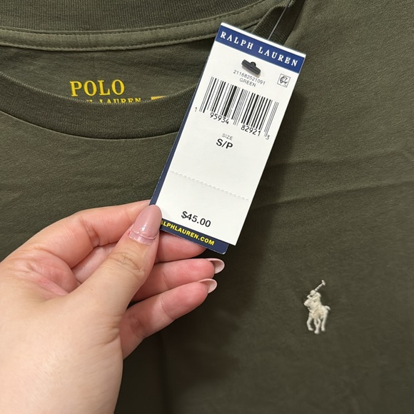 POLO RALPH LAUREN NEW W TAG DARK GREEN T SHIRT SIZE S - Picture 2 of 7